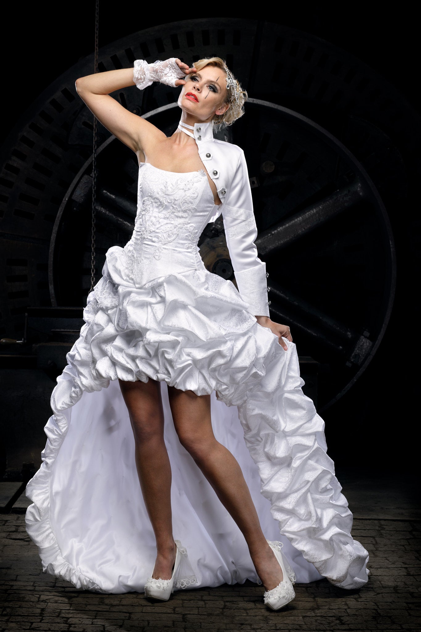 Avantgarde Victorian Bridal Gown