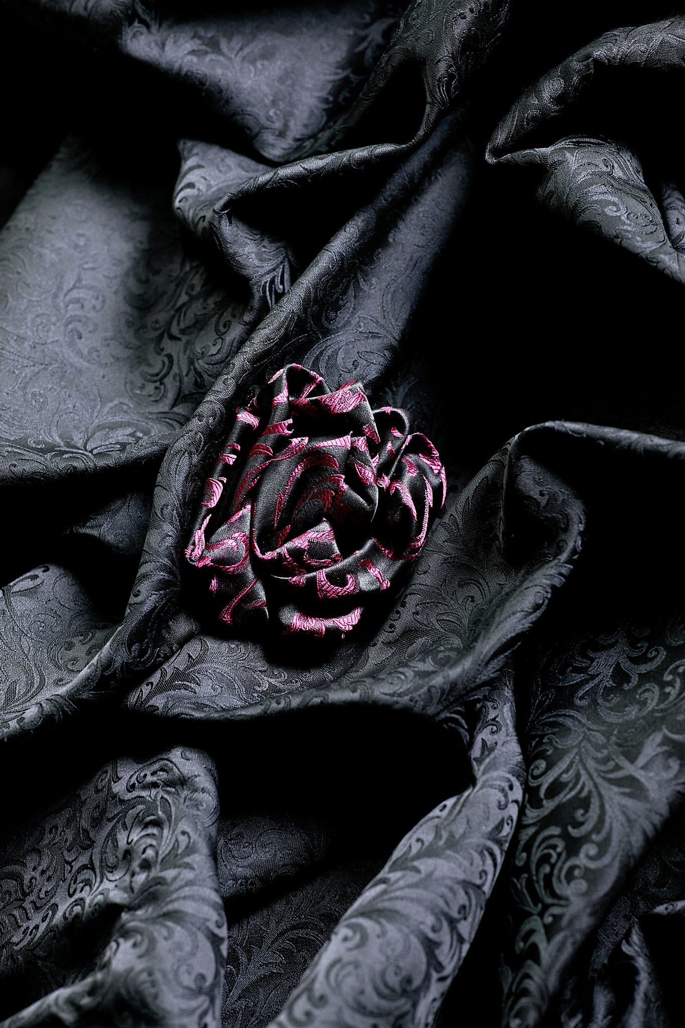 Crimson Reverie Victorian Gothic Gown
