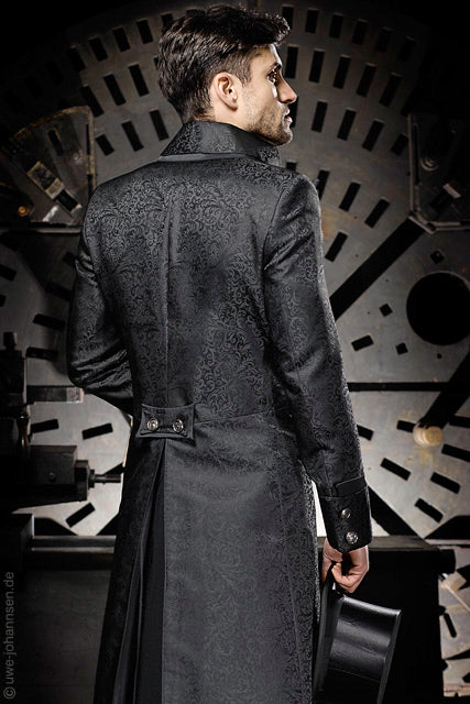 Zyran Steampunk Harness Long Coat