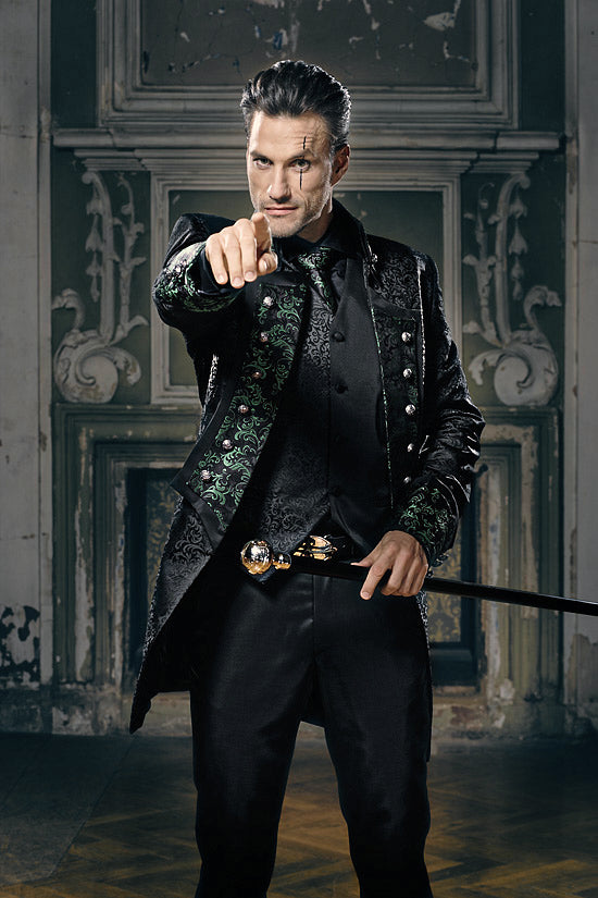Drake Emerald Gothic Wedding Coat