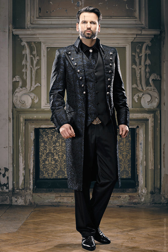 Zyran Steampunk Gothic Military Coat