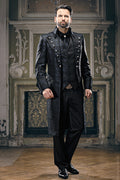 Zyran Steampunk Gothic Military Coat