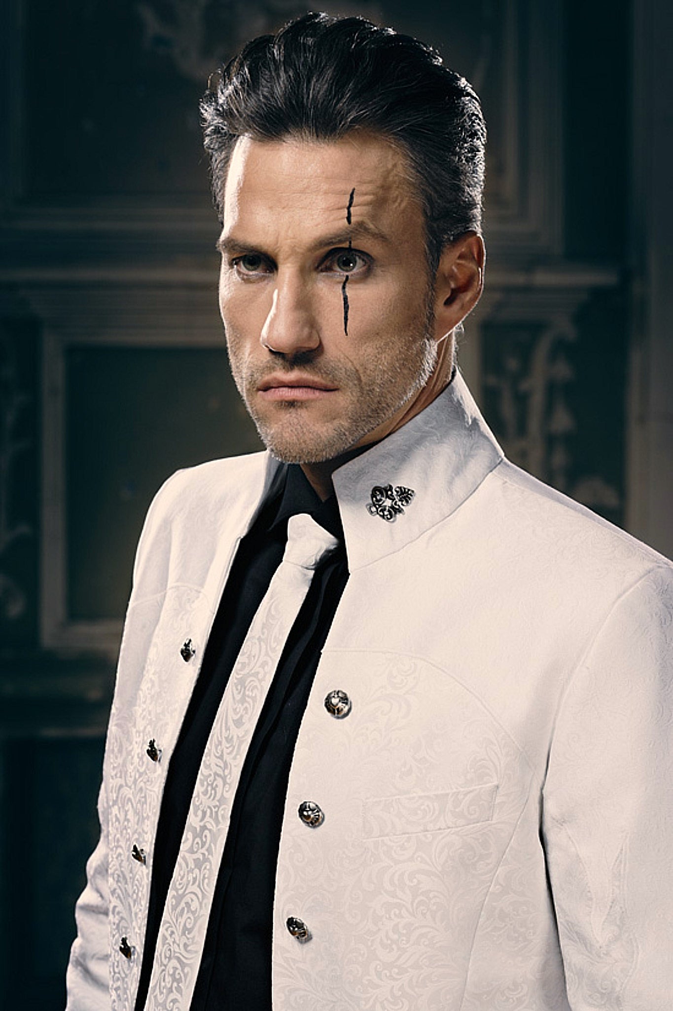 White Aristocratic Wedding Coat
