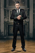 Drake Emerald Gothic Wedding Coat