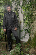 Silver Gregory Gothic Groom Coat